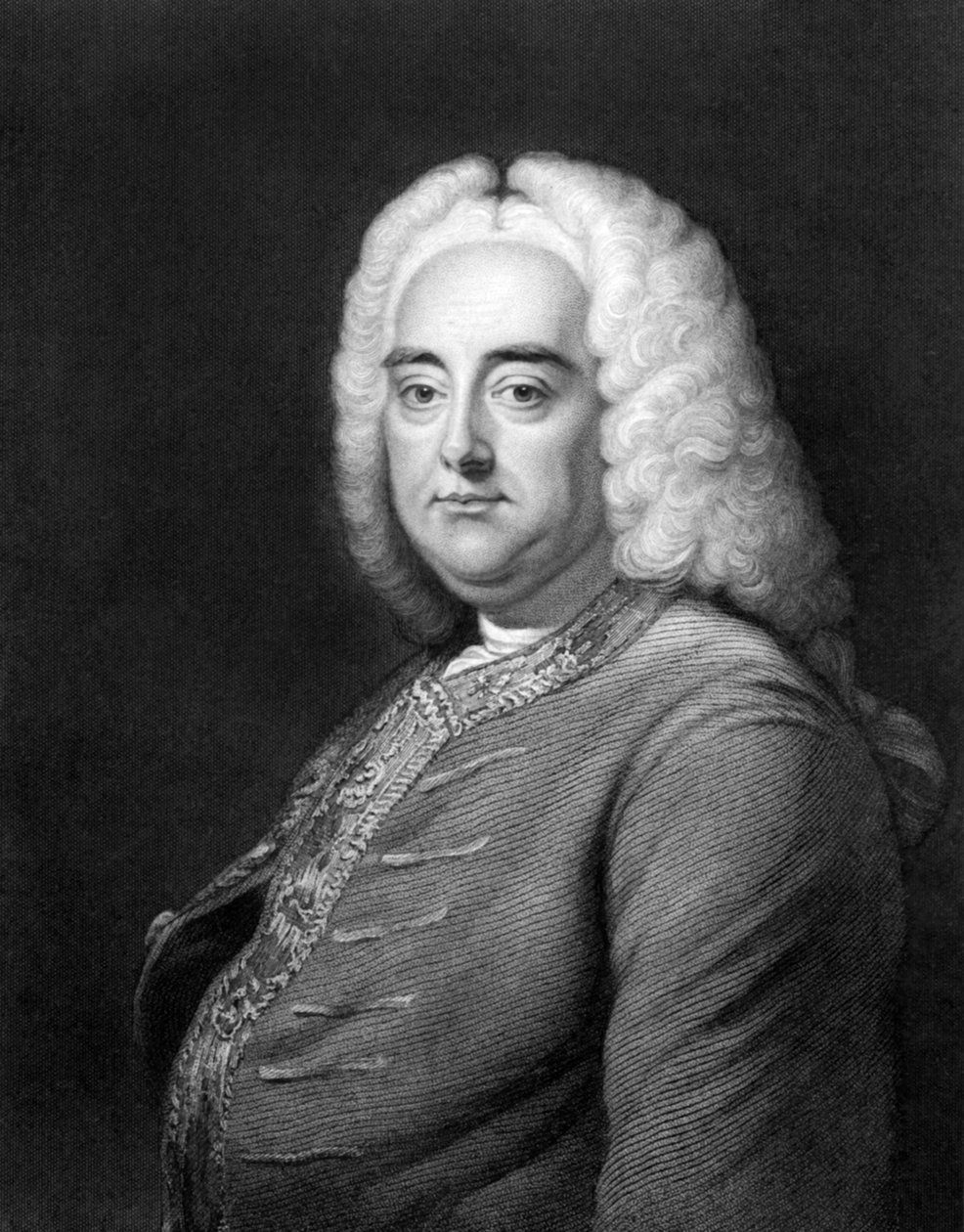 George Frederic Handel, Londyn, Anglia, ok. 1750 autorstwa Unknown