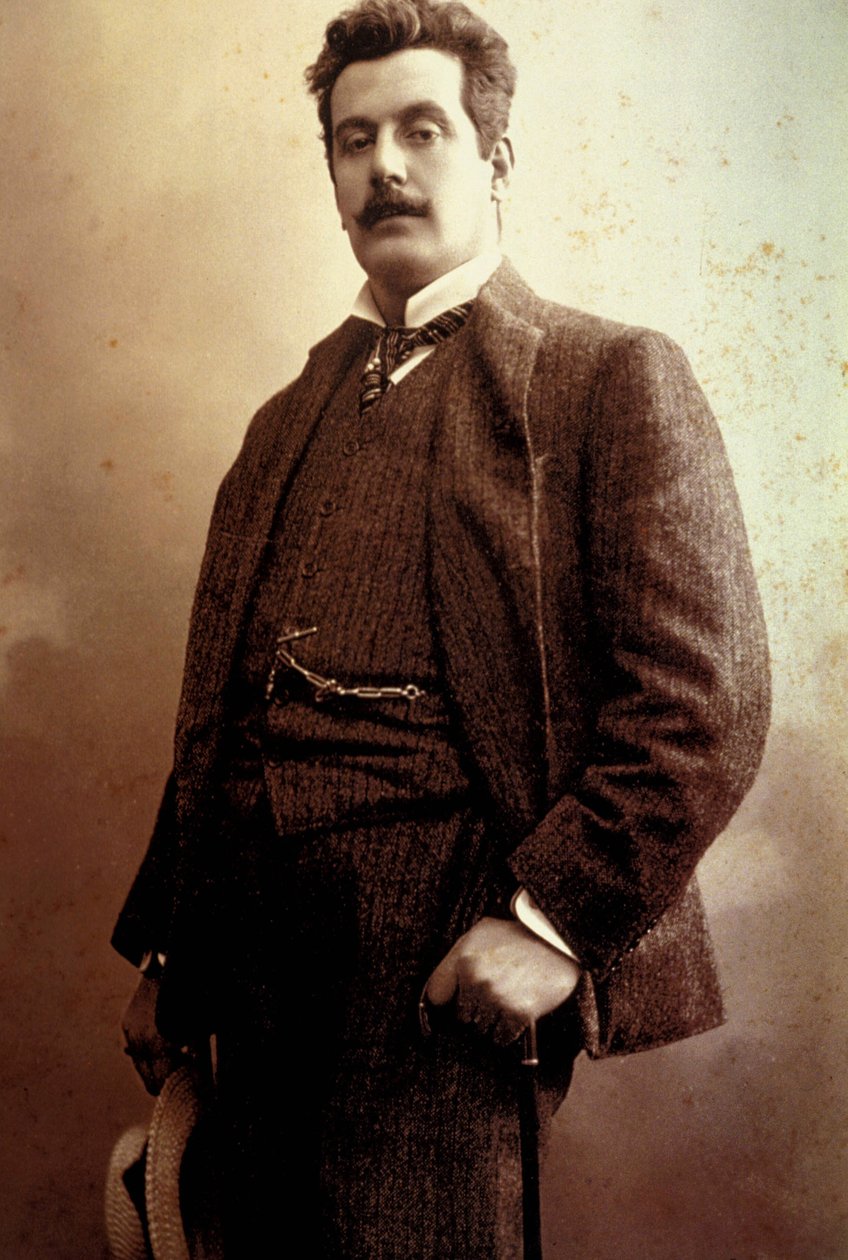 Giacomo Pucciniego (1858-1924) w 1900 autorstwa Unknown