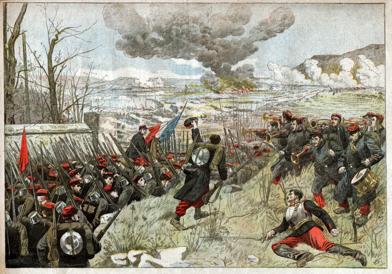 Wojna 1870. Wojna francusko-pruska. autorstwa Unknown