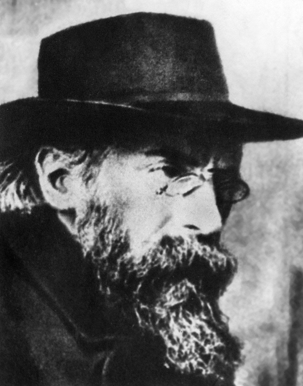 Kurt Eisner (1867-1919) dziennikarz „Frankfurter Zeitung .” autorstwa Unknown