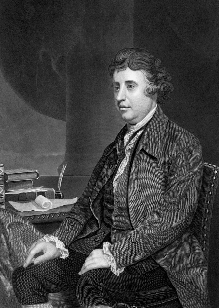 Filozof Edmund Burke autorstwa Unknown