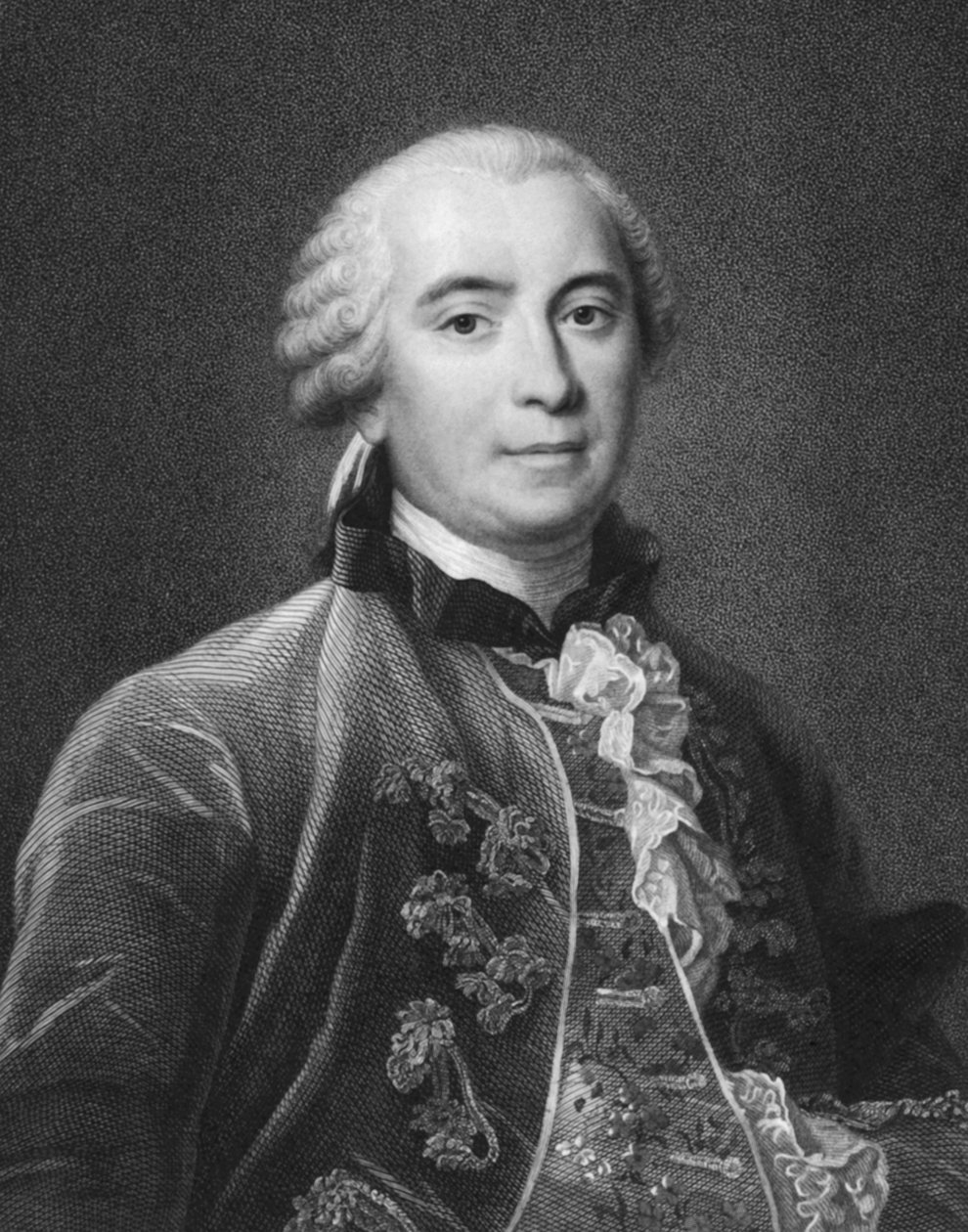 Portret hrabiego de Buffon, Paryż, Francja, ok. 1750 autorstwa Unknown