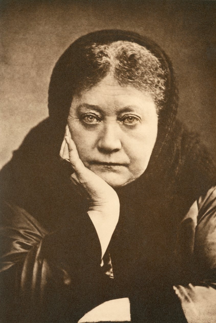 Portret Heleny Bławatskiej, ok. 1880 r. autorstwa Unknown