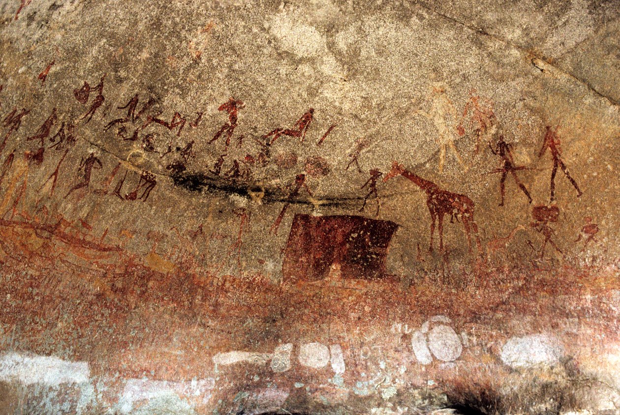 San Rock Art, Republika Południowej Afryki autorstwa Unknown