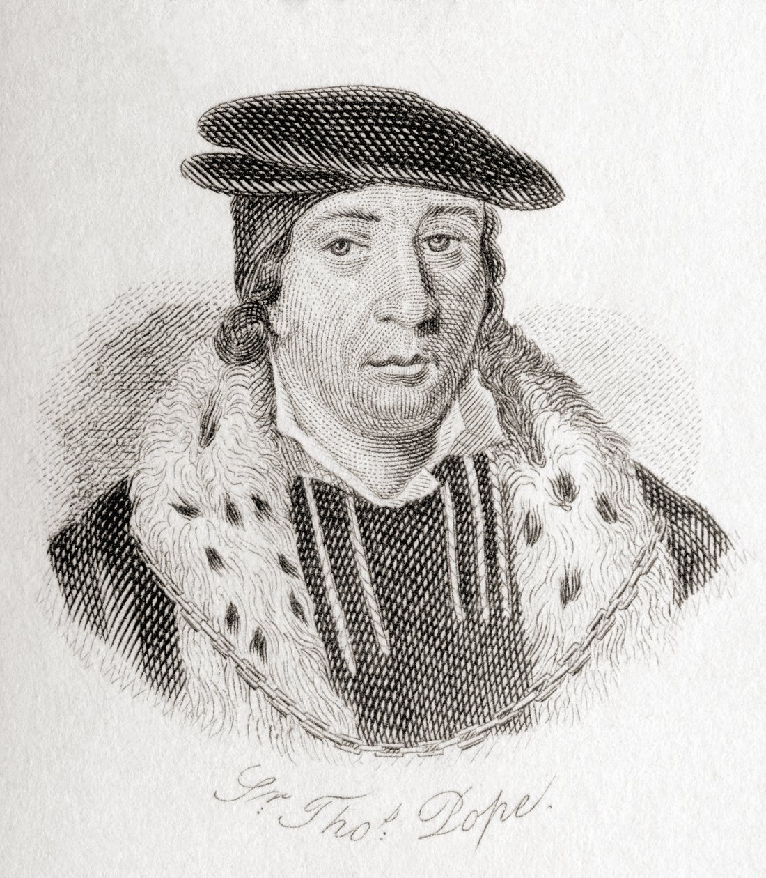 Sir Tomasz Papież, c. 1507 ? 1559. autorstwa Unknown