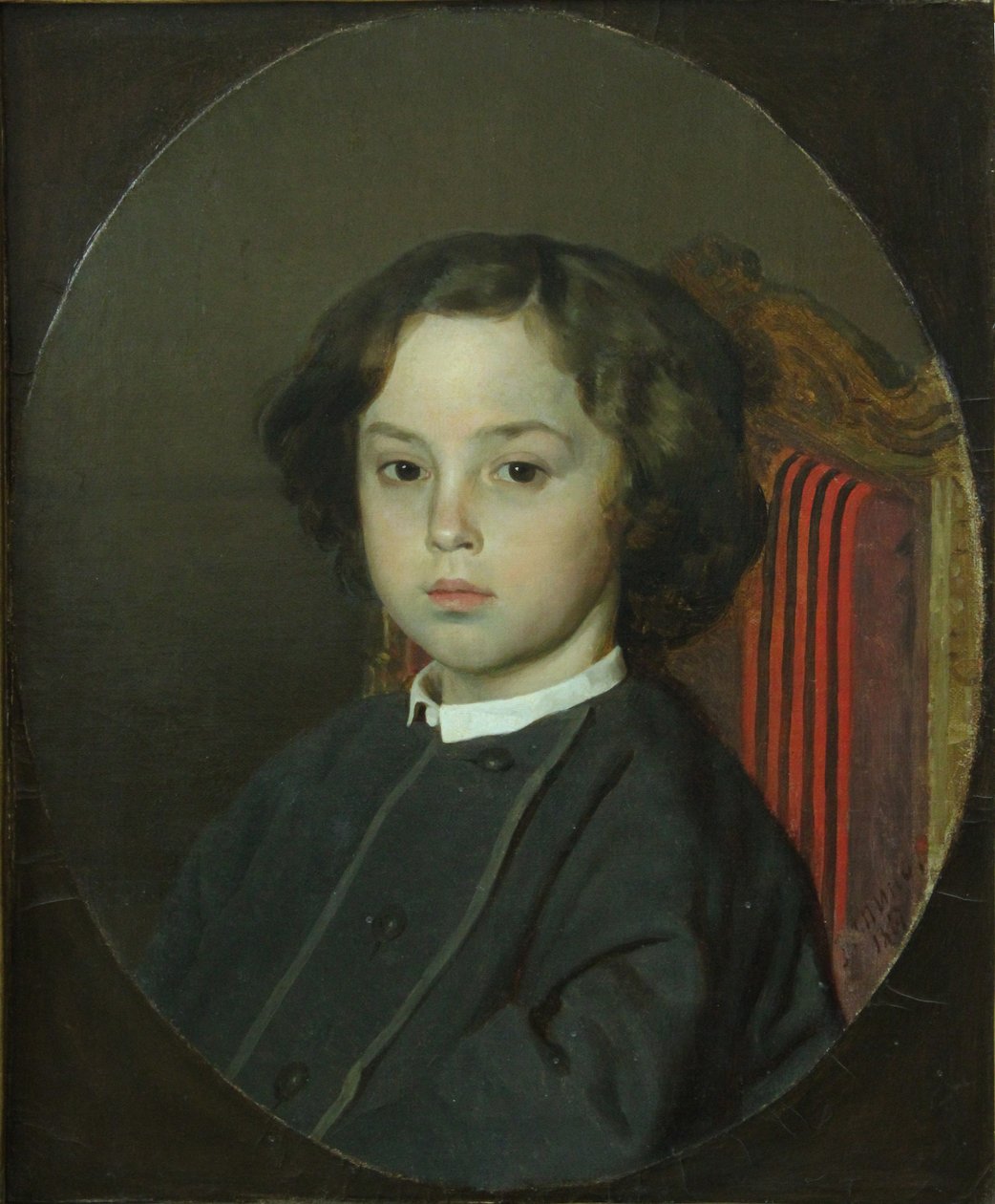Portret chłopca autorstwa Илья Ефимович Репин