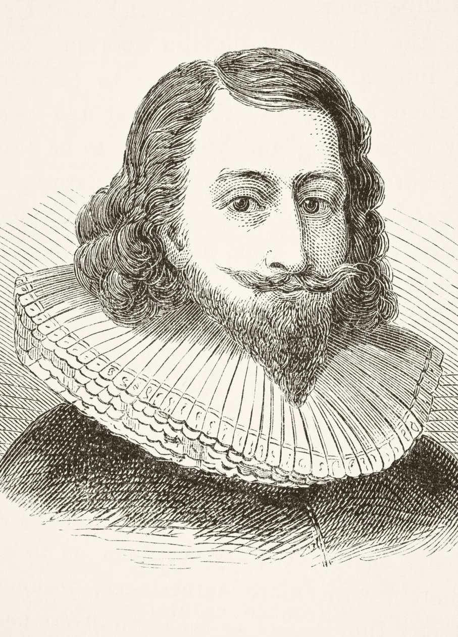 Sir John Eliot, z książki „The National and Domestic History of England” Williama Hickmana Smitha Aubreya (1858-1916) opublikowanej w Londynie ok. 1890 r. (lito) autorstwa English School
