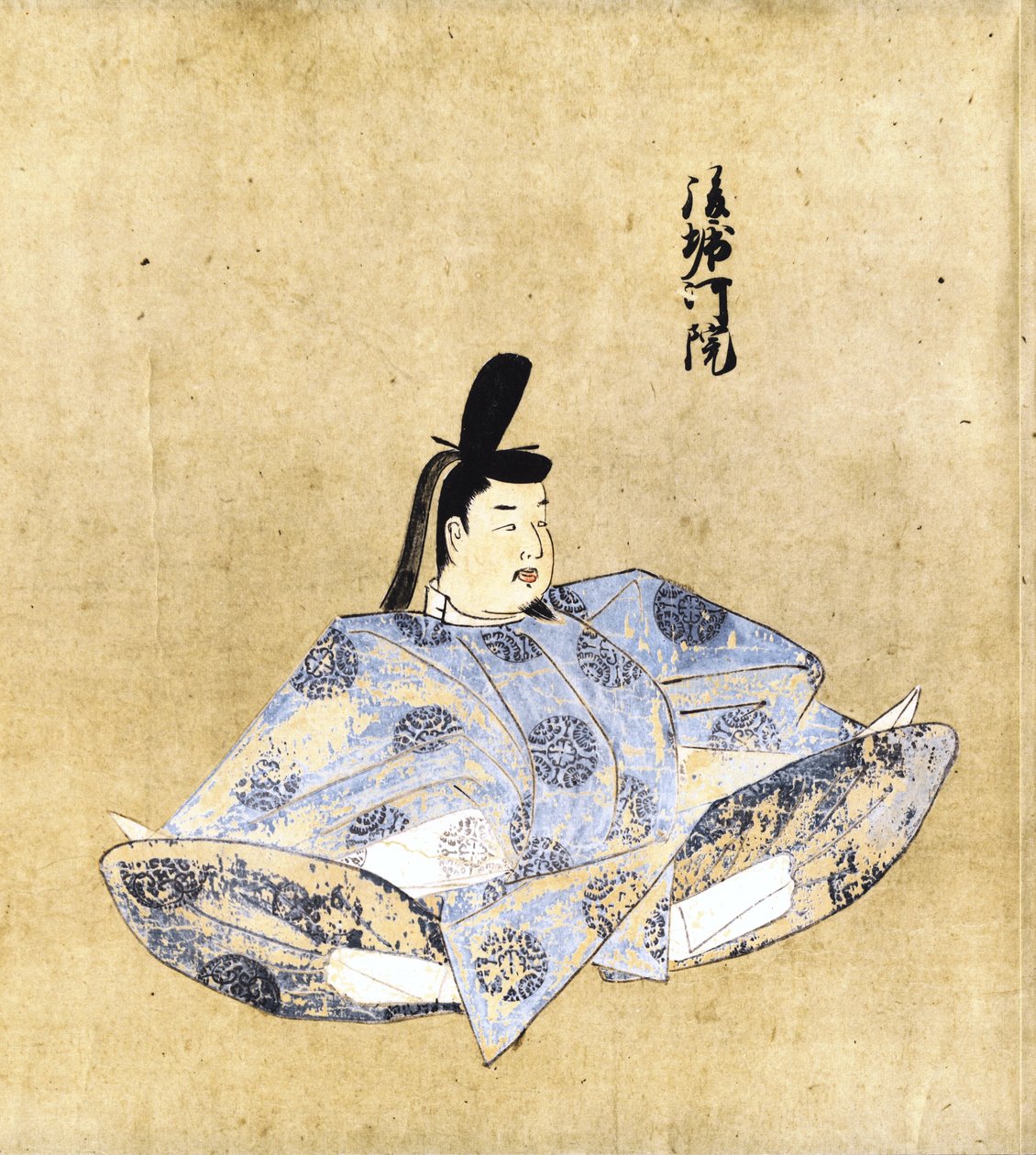 Posąg cesarza Go-Horikawy (z Tenko Setsuke-Gokei) autorstwa 日本語