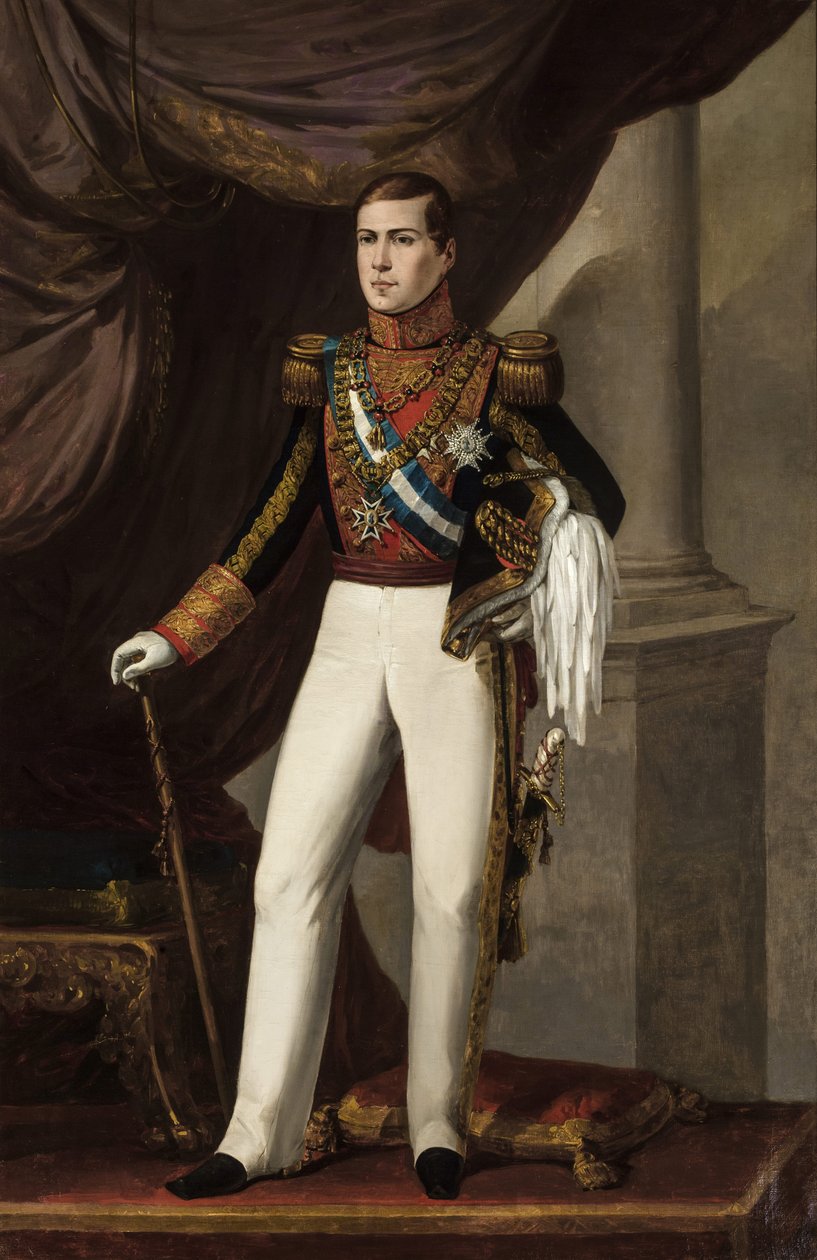 Król małżonka Francisco de Asís de Borbón autorstwa Anonymous