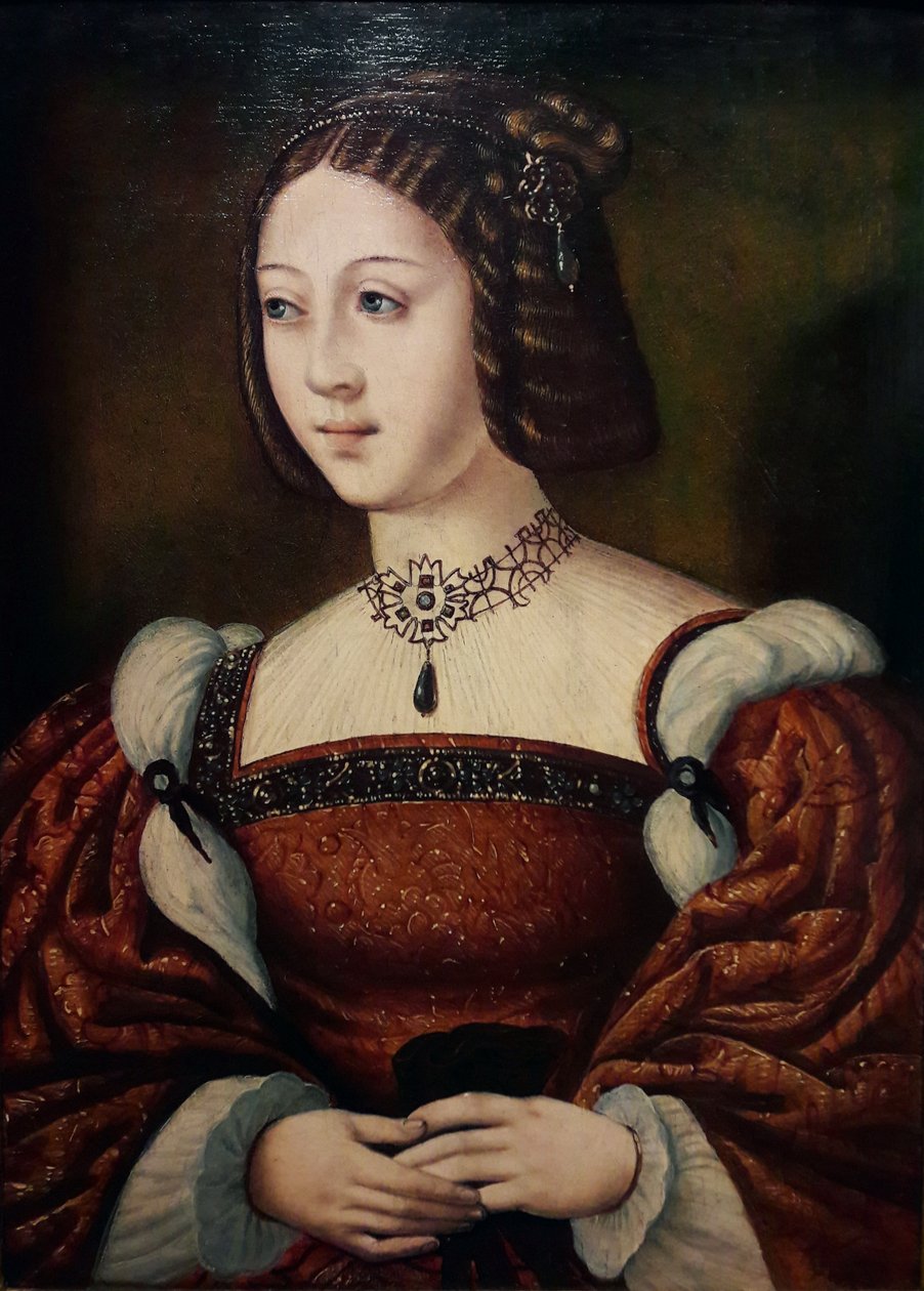 Portret Izabeli Portugalskiej (1503-1539) autorstwa Anonymous