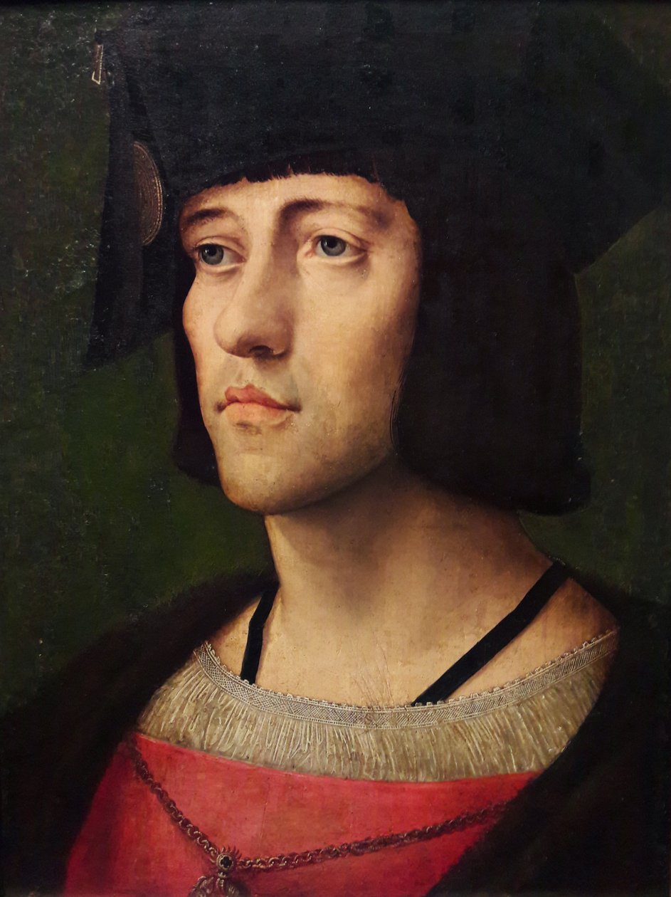 Portret Jana Luksemburskiego, Lorda Ville (1475-1508) autorstwa Anonymous