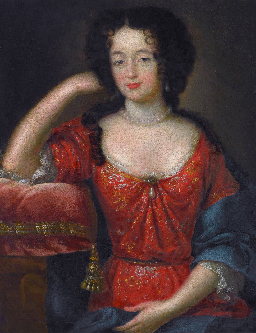 Portrait of Marie Casimire Zamoyska (Marysieńka) autorstwa Anonymous
