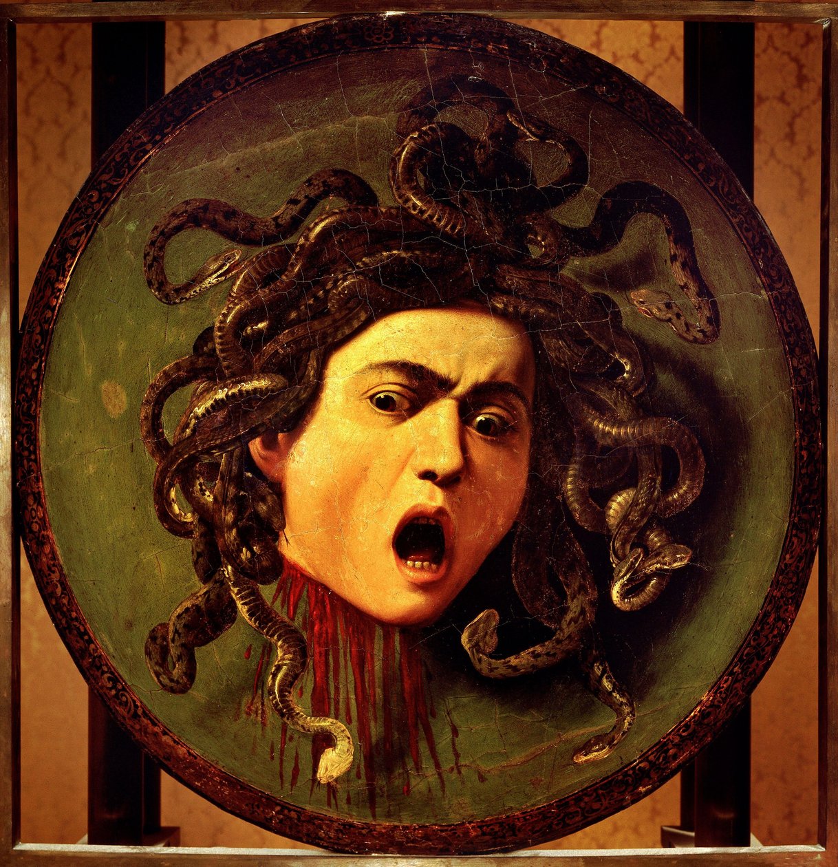 Meduza autorstwa Michelangelo Merisi Caravaggio