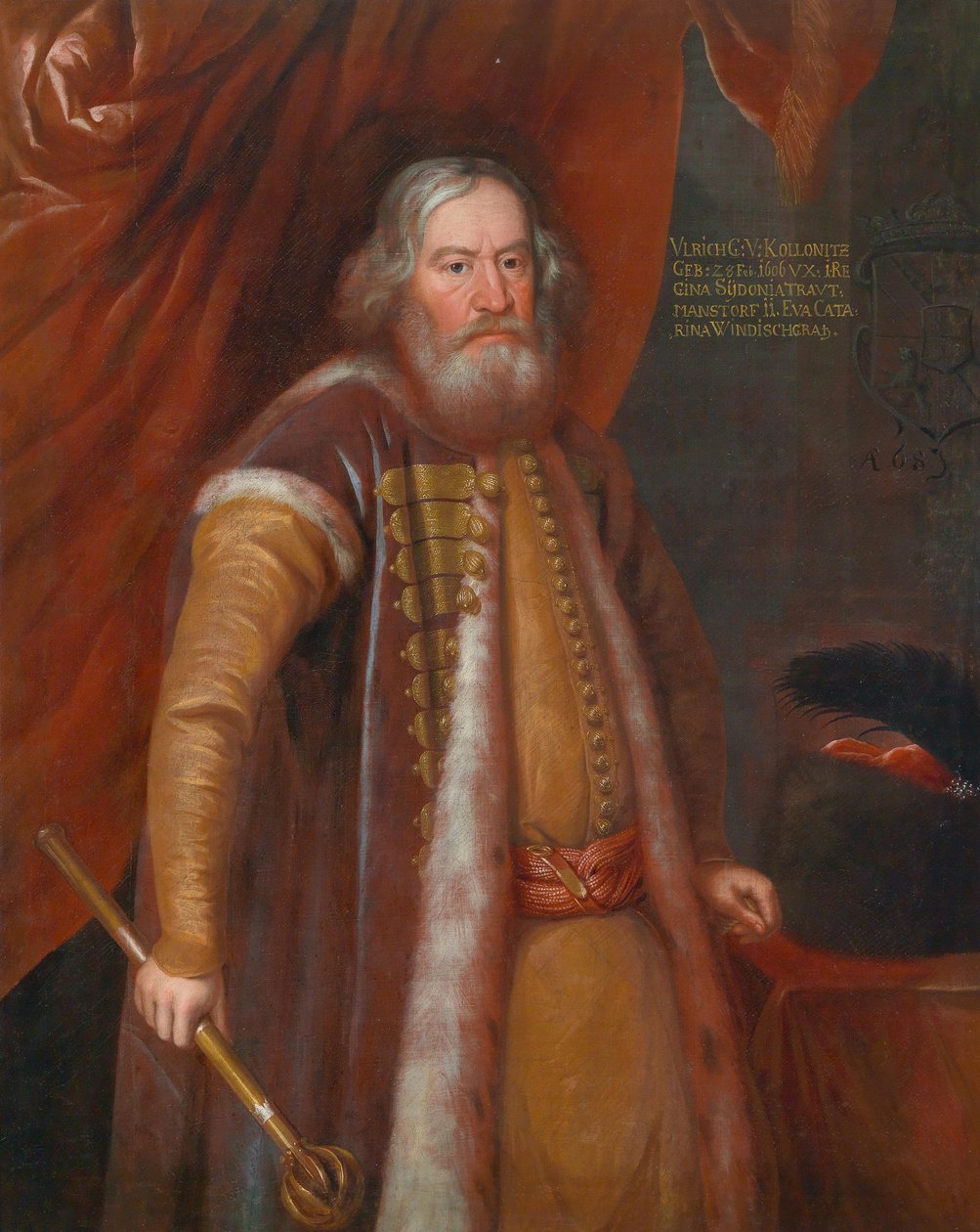 Portret hrabiego Ulricha von Kollonitz zu Kollegrad autorstwa Creator