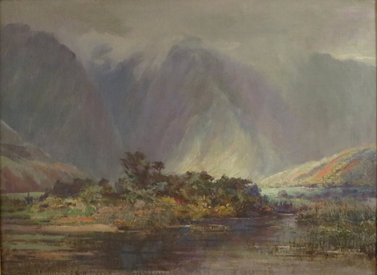 Nieznany obraz autorstwa D. Howard Hitchcock