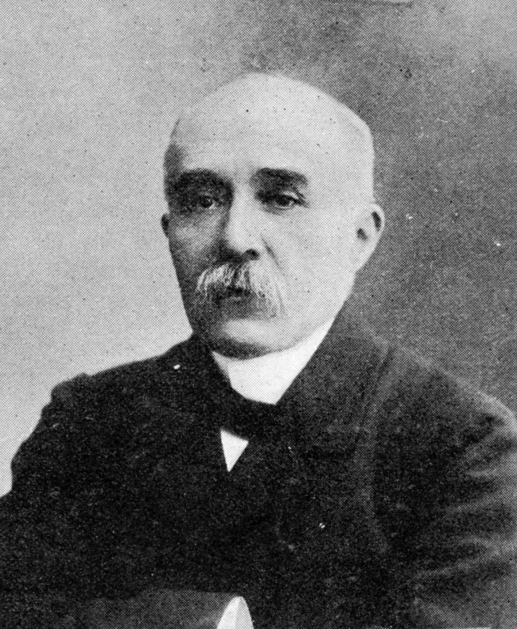 Georges Clemenceau, premier Francji, opublikowany w The Graphic 27 października 1906 autorstwa French Photographer