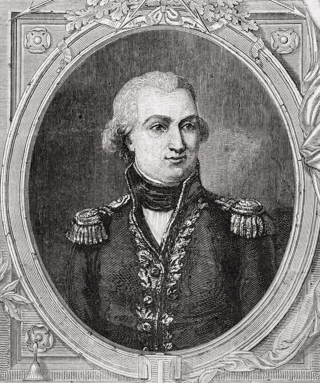 Louis Thomas Villaret de Joyeuse (1750-1812) z „Histoire de la Revolution Francaise” Louisa Blanca (1811-82) ryty przez Adolphe Francois Pannemaker (ur.1822) 1847-62 (lit) autorstwa French School