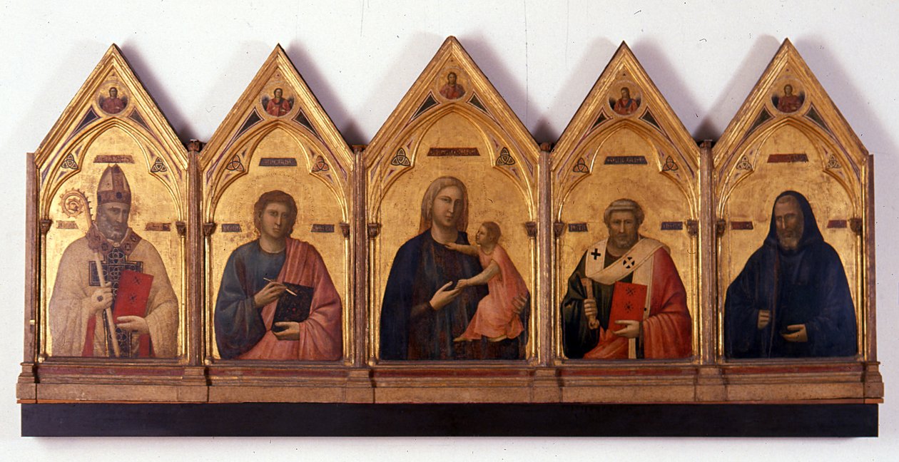 Poliptyk Badia autorstwa Giotto di Bondone
