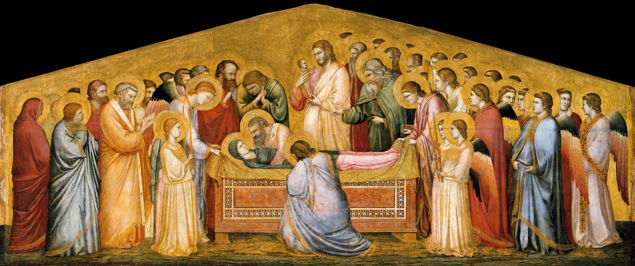 Złożenie do grobu Maryi autorstwa Giotto di Bondone