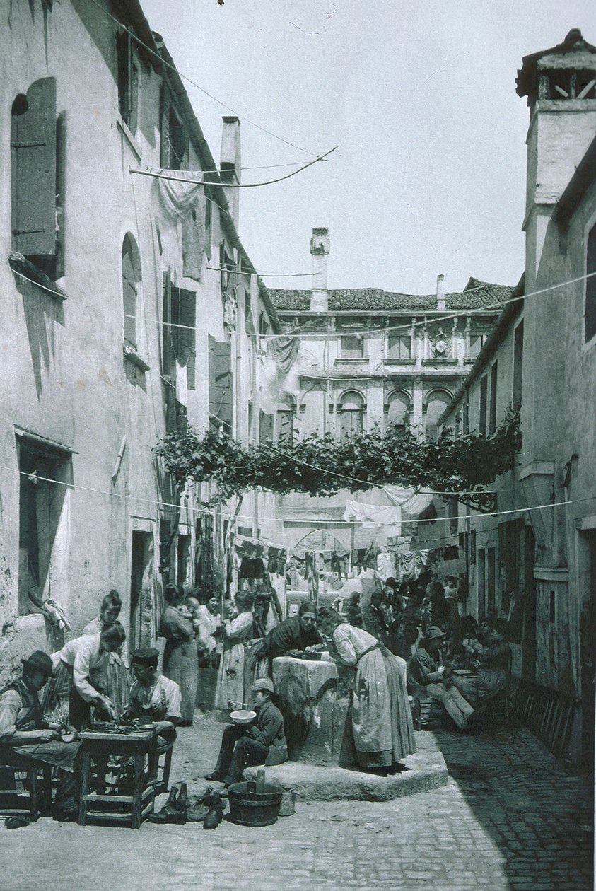 Scena uliczna w Wenecji autorstwa Italian Photographer