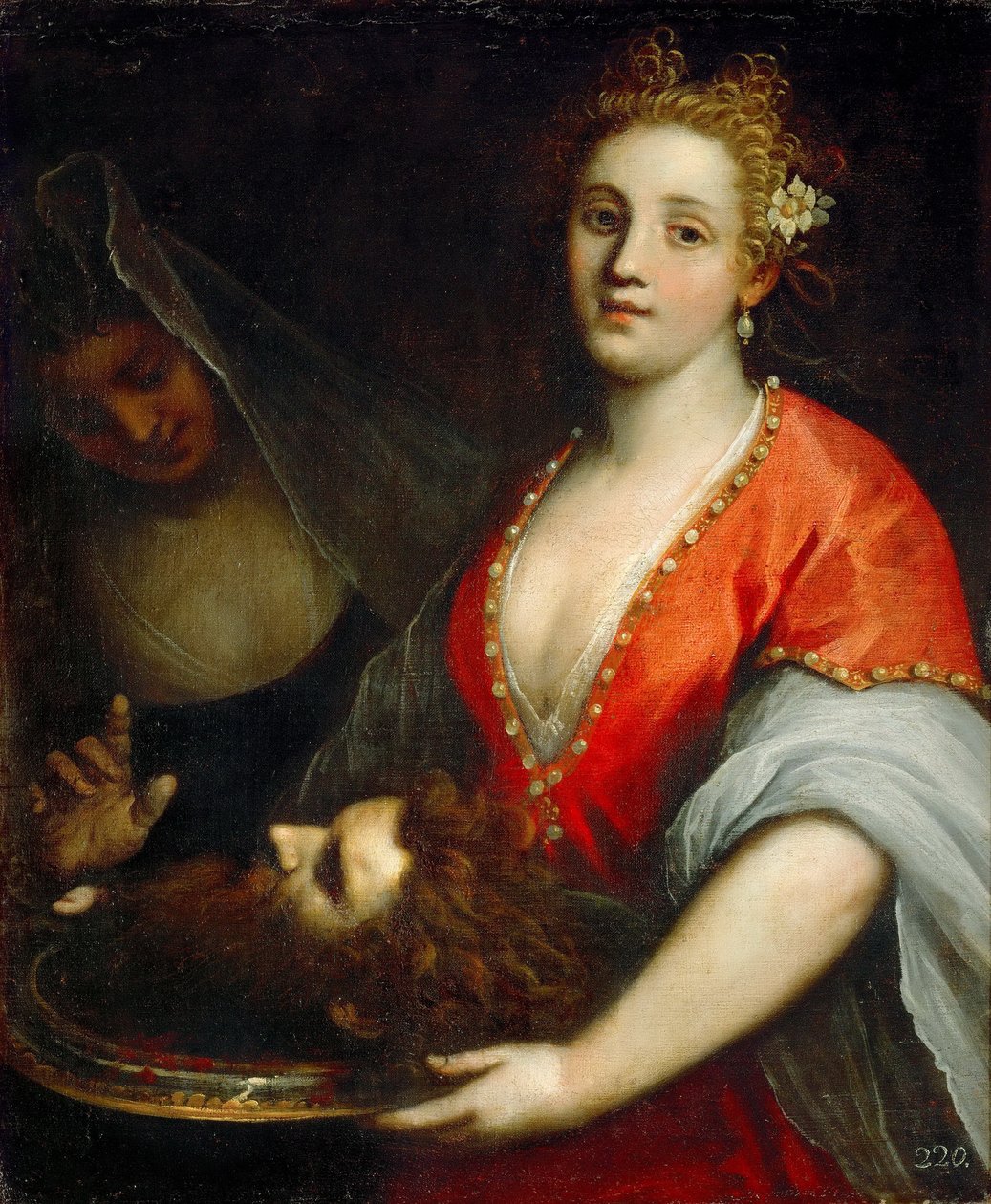 Salome z głową Jana Chrzciciela autorstwa Palma Il Giovane