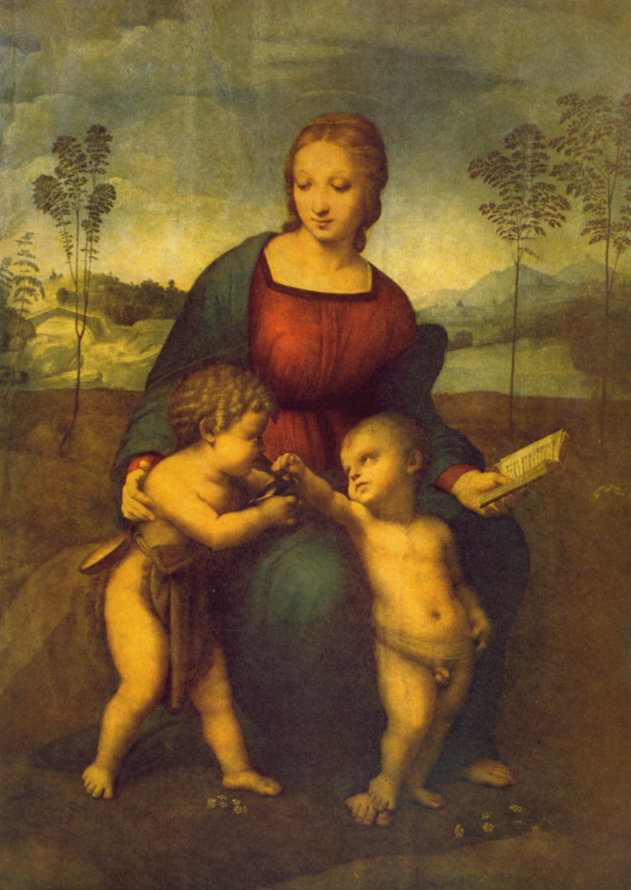 Madonna Szczygieł autorstwa Raffaello Sanzio Raphael