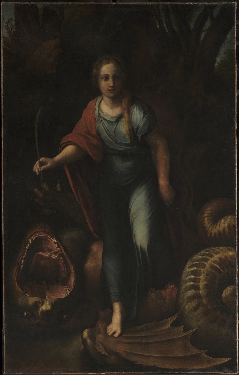 Święta Małgorzata autorstwa Raffaello Sanzio Raphael