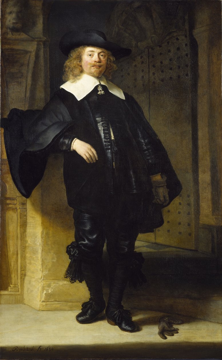 Portret Andriesa de Graeffa (1611-1677) autorstwa Rembrandt van Rijn