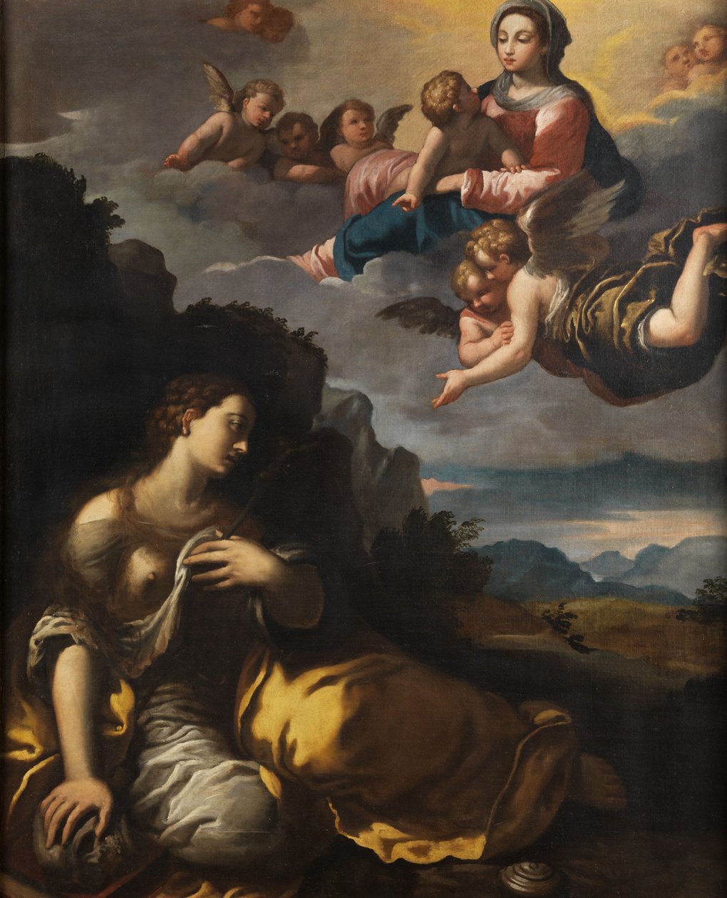 Skruszona Maria Magdalena autorstwa Sigismondo Scarsellino