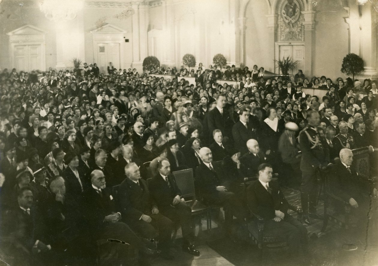 A plenary of Związek Pracy Obywatelskiej Kobiet, a Polish women