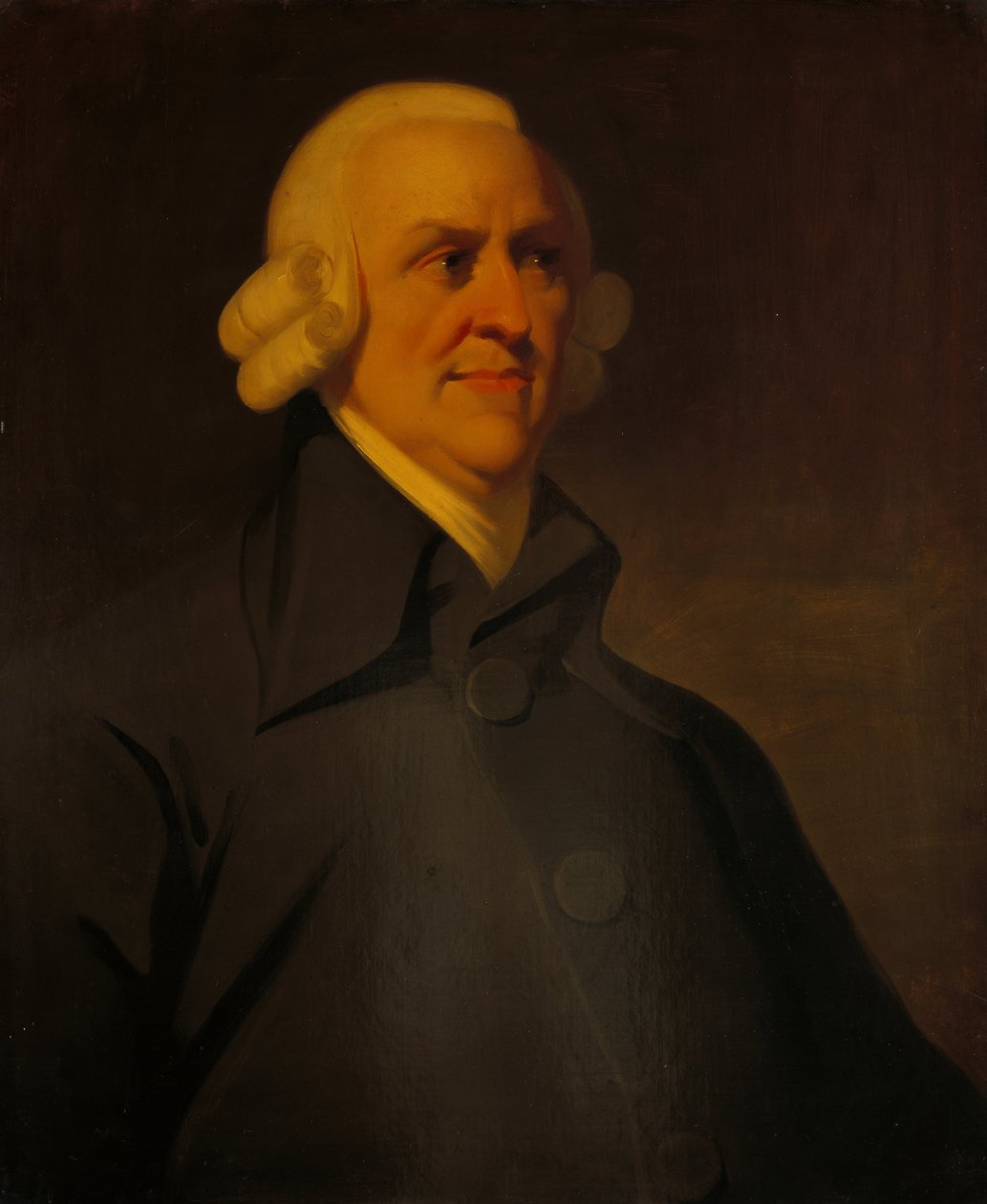 Adam Smith, 1723-1790. Ekonomista polityczny autorstwa Unknown