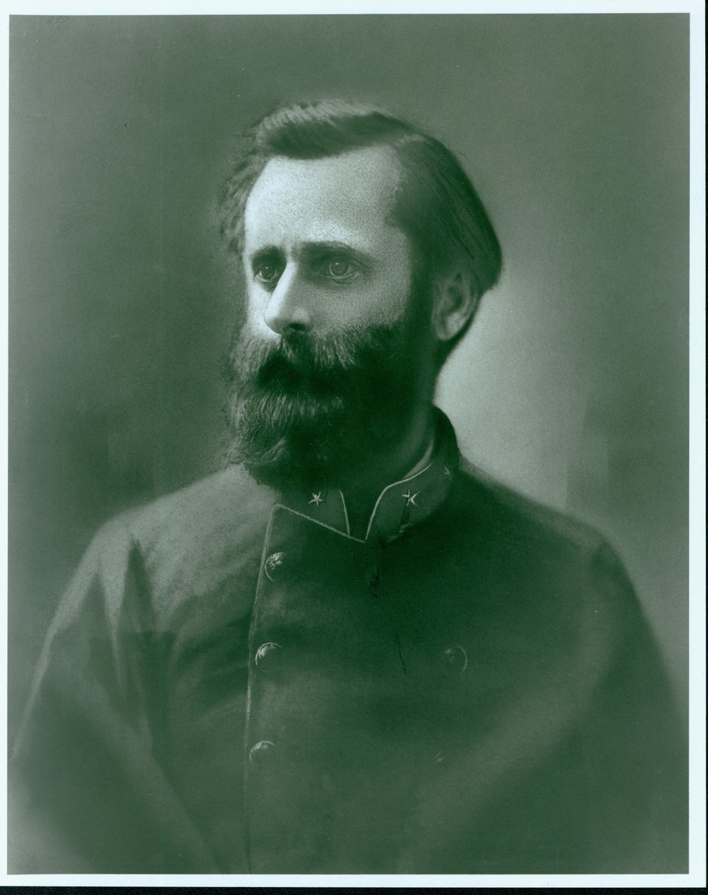 Pułkownik John Q. Burbridge, 1. i 2. pułk piechoty stanu Missouri oraz 4. pułk kawalerii stanu Missouri (konfederaci). autorstwa Unknown