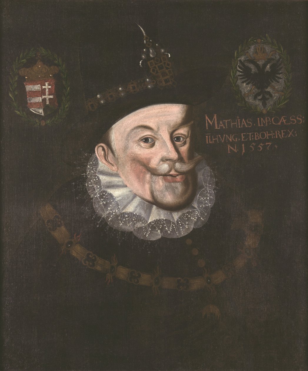 Portret cesarza Macieja II autorstwa Unknown