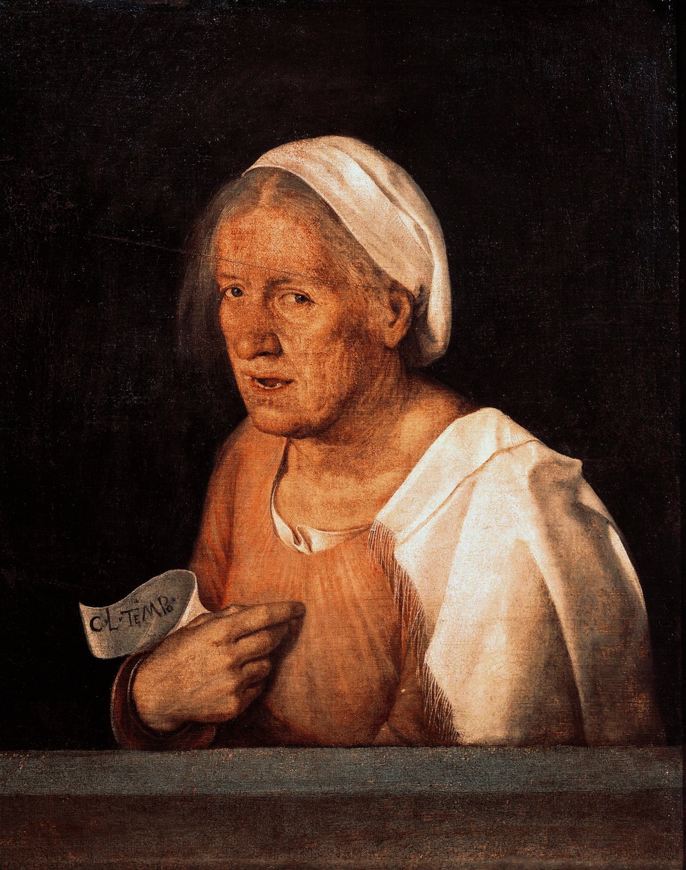 La Vecchia (Stara kobieta) po 1505 (olej na płótnie) autorstwa Giorgione