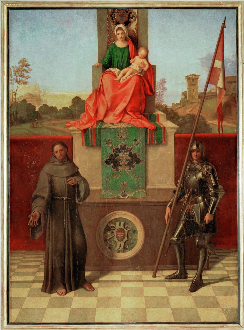 Pale di Castelfranco (obraz) autorstwa (1476/8-1510) Giorgione