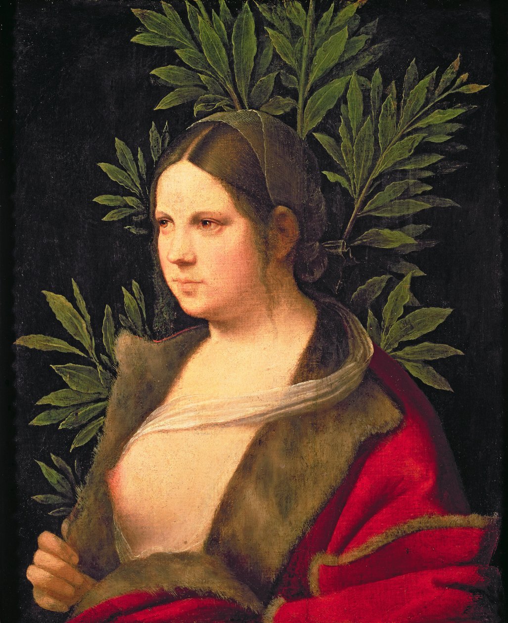 Portret młodej kobiety (Laura) autorstwa Giorgione