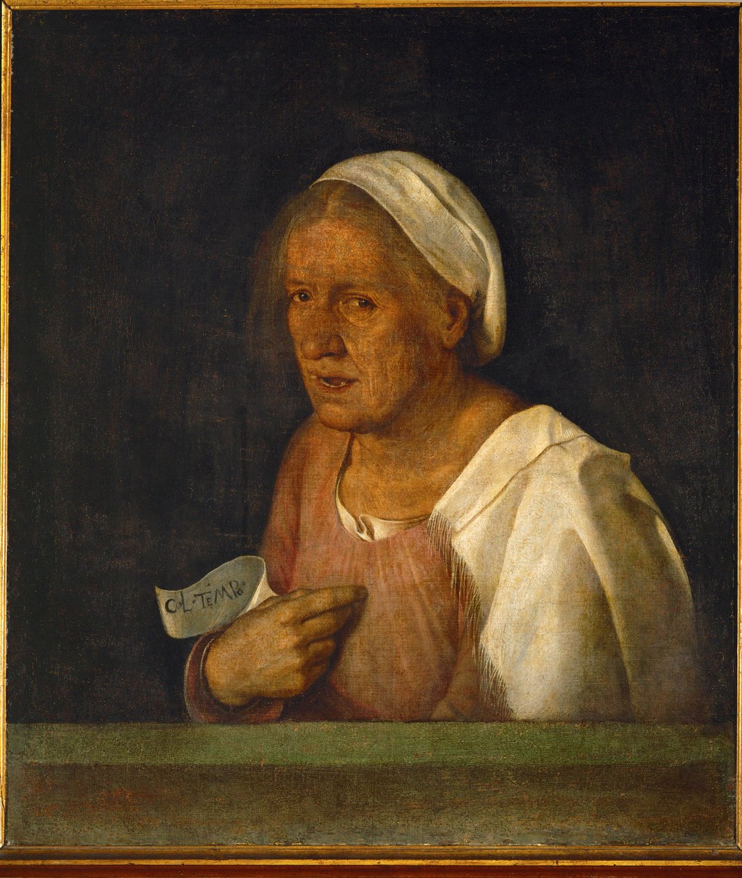 Stara kobieta (obraz na płótnie) autorstwa (1476/8-1510) Giorgione