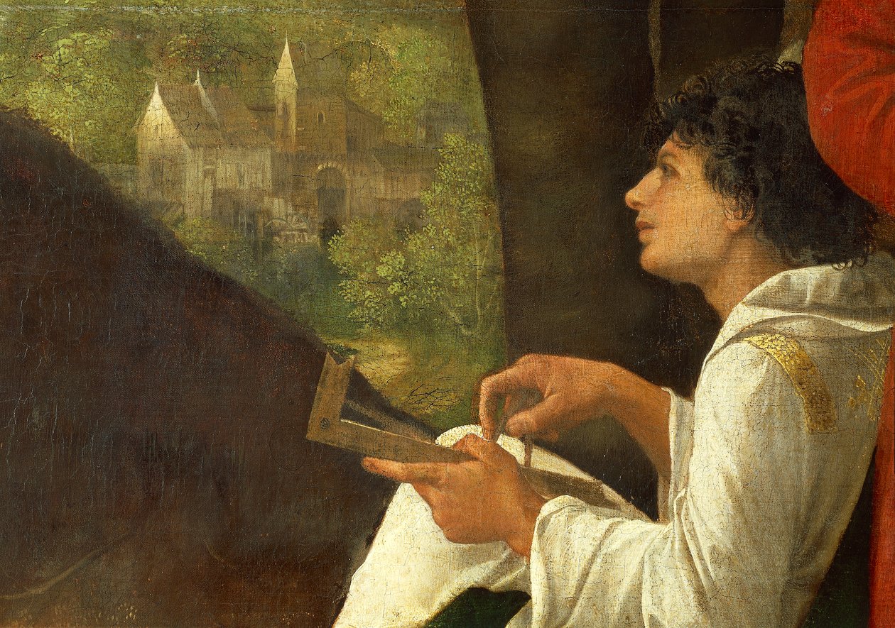 Trzej filozofowie – Giorgione (1478-ok. 1510), olej na płótnie autorstwa Giorgione