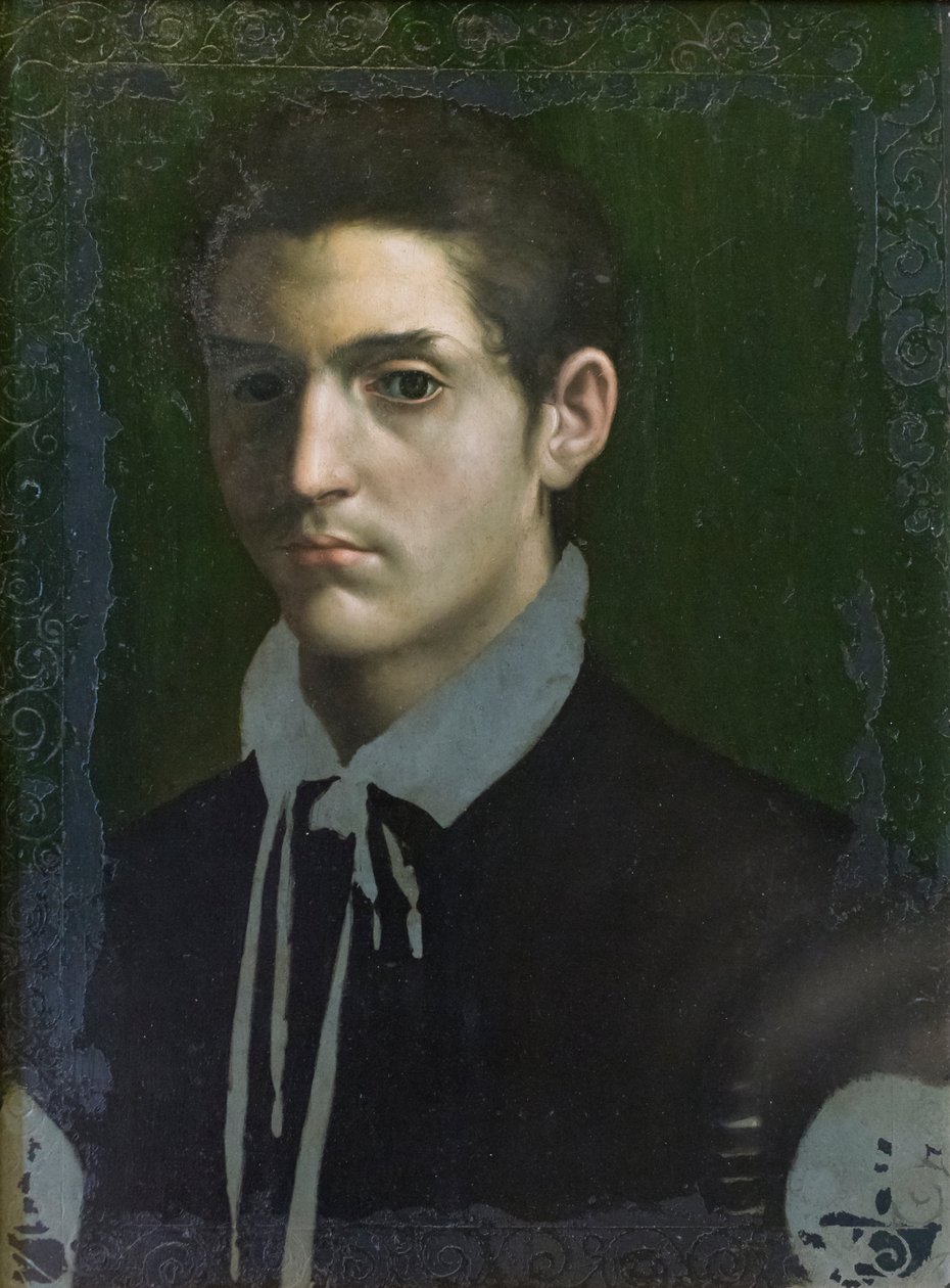 Portret młodego mężczyzny autorstwa (1509 66) Daniele da Volterra