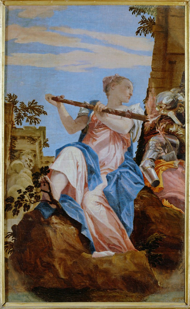 Alegoria pokoju (obraz na płótnie) autorstwa (1528-88) Veronese