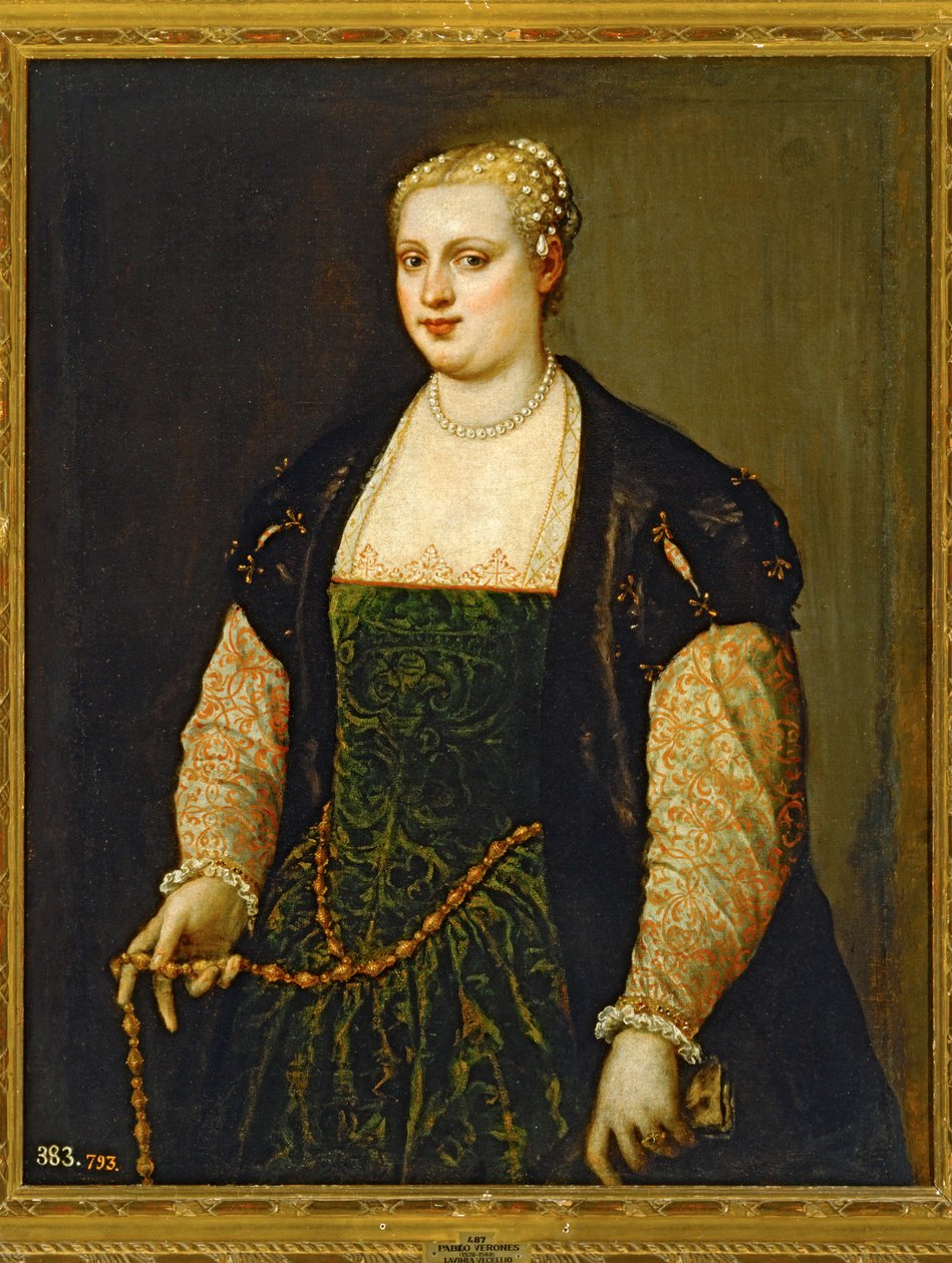 Lavinia Vecellio ... (obraz na płótnie) autorstwa (1528-88) Veronese