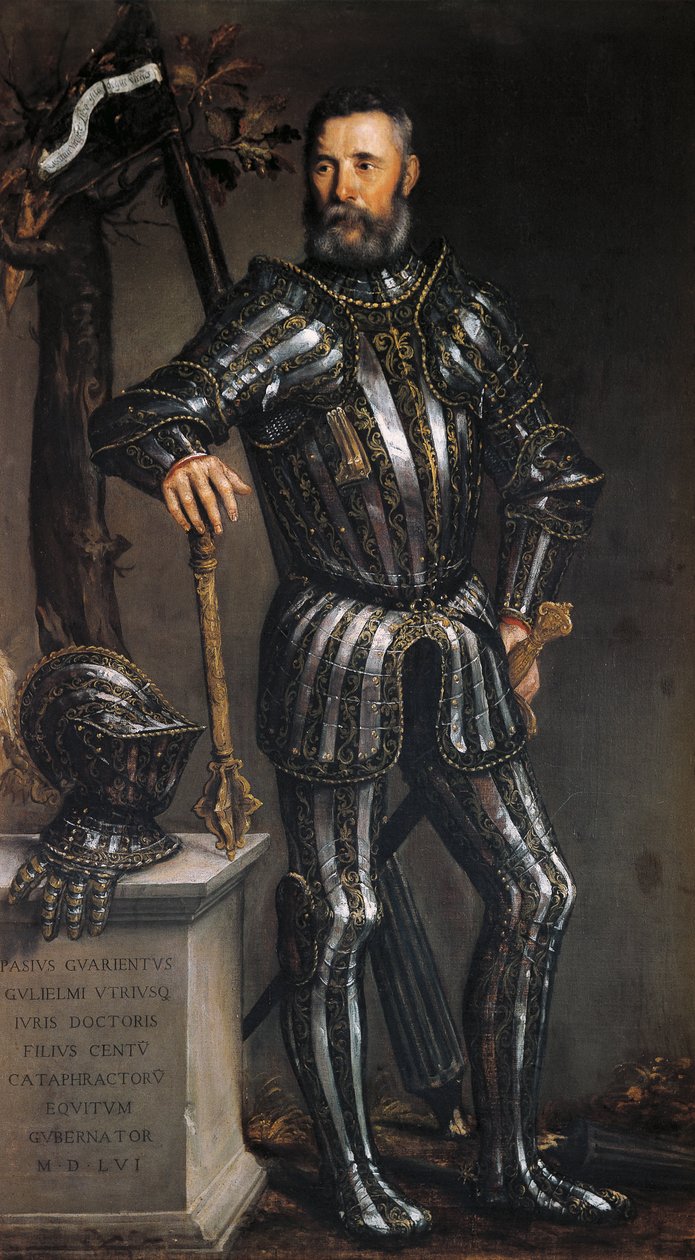 Portret Pase Guarienti autorstwa Paolo Caliari (1528-1588), olej na płótnie autorstwa (1528 88) Veronese