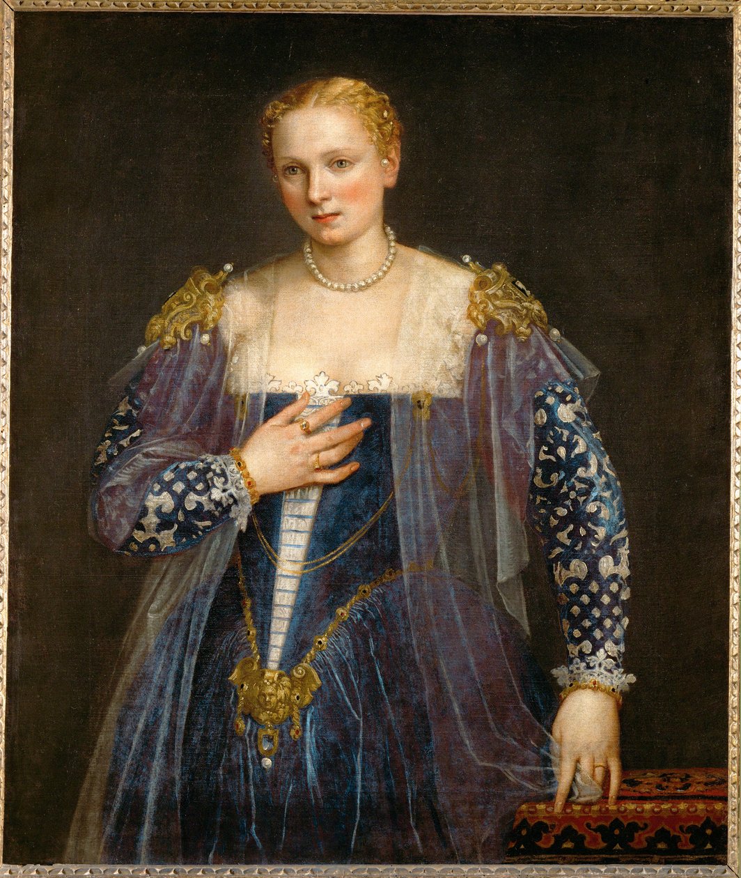 Portret kobiety, zwany "La bella Nani" ... autorstwa (1528 88) Veronese