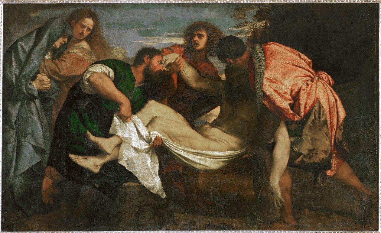 Pogrzeb Chrystusa ... autorstwa (1528-88) Veronese