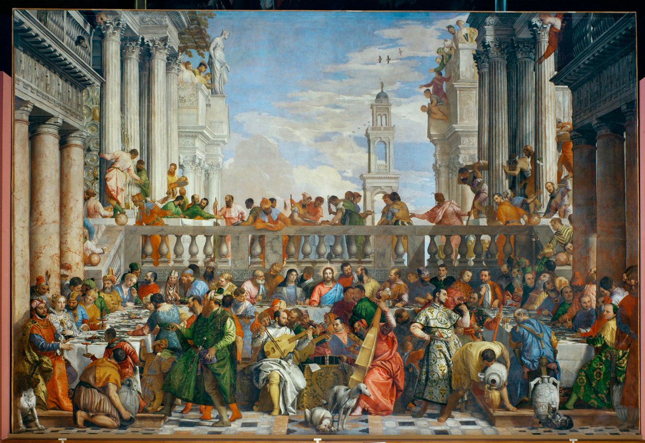 Wesele w Kanie ... autorstwa (1528 88) Veronese