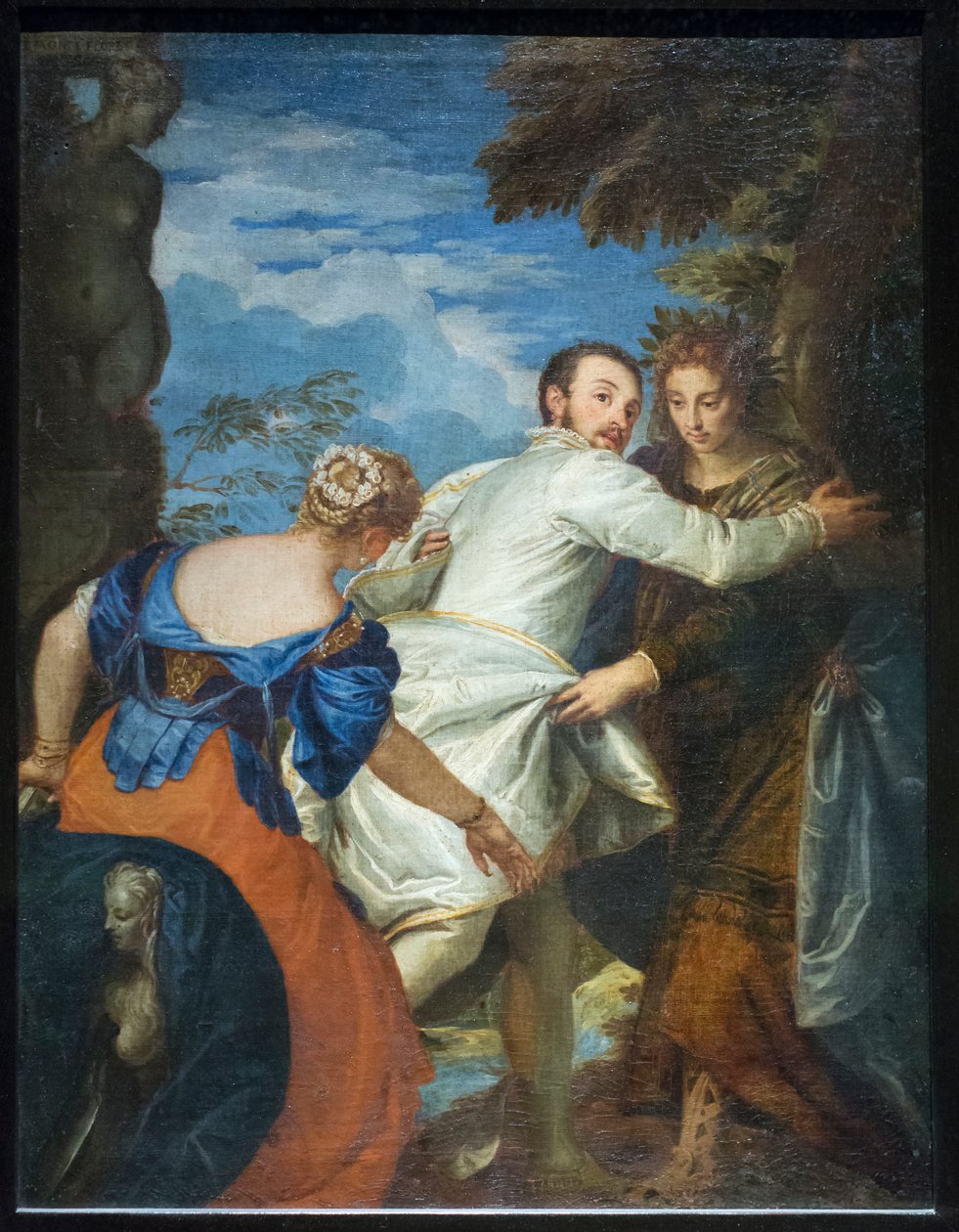 Wybór Herkulesa lub wybór między występkiem a cnotą autorstwa (1528 88) Veronese