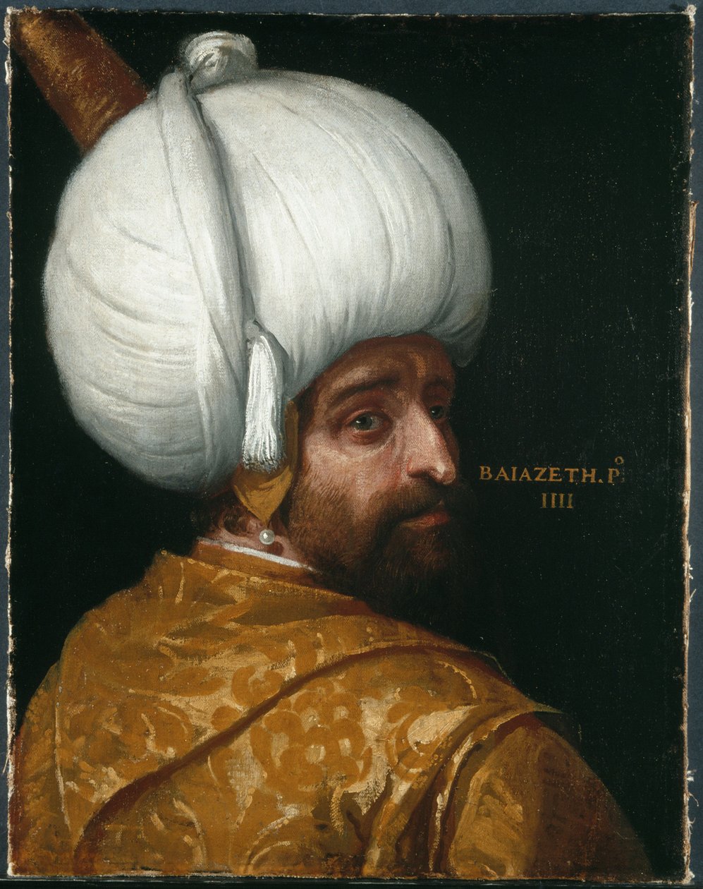 Bajezyd I (olej na płótnie) autorstwa Veronese