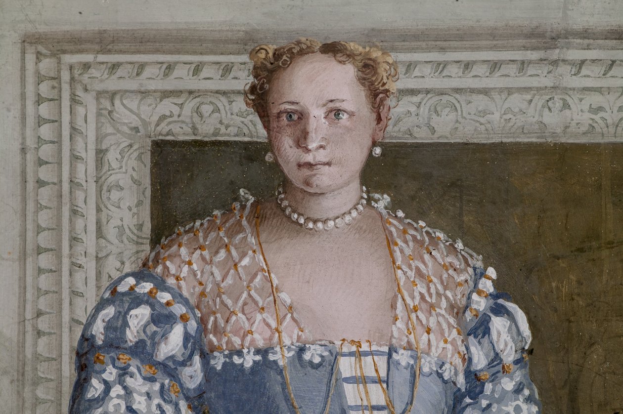 Donna Barbaro, Sala Olimpu, fragment 2632651 autorstwa Veronese