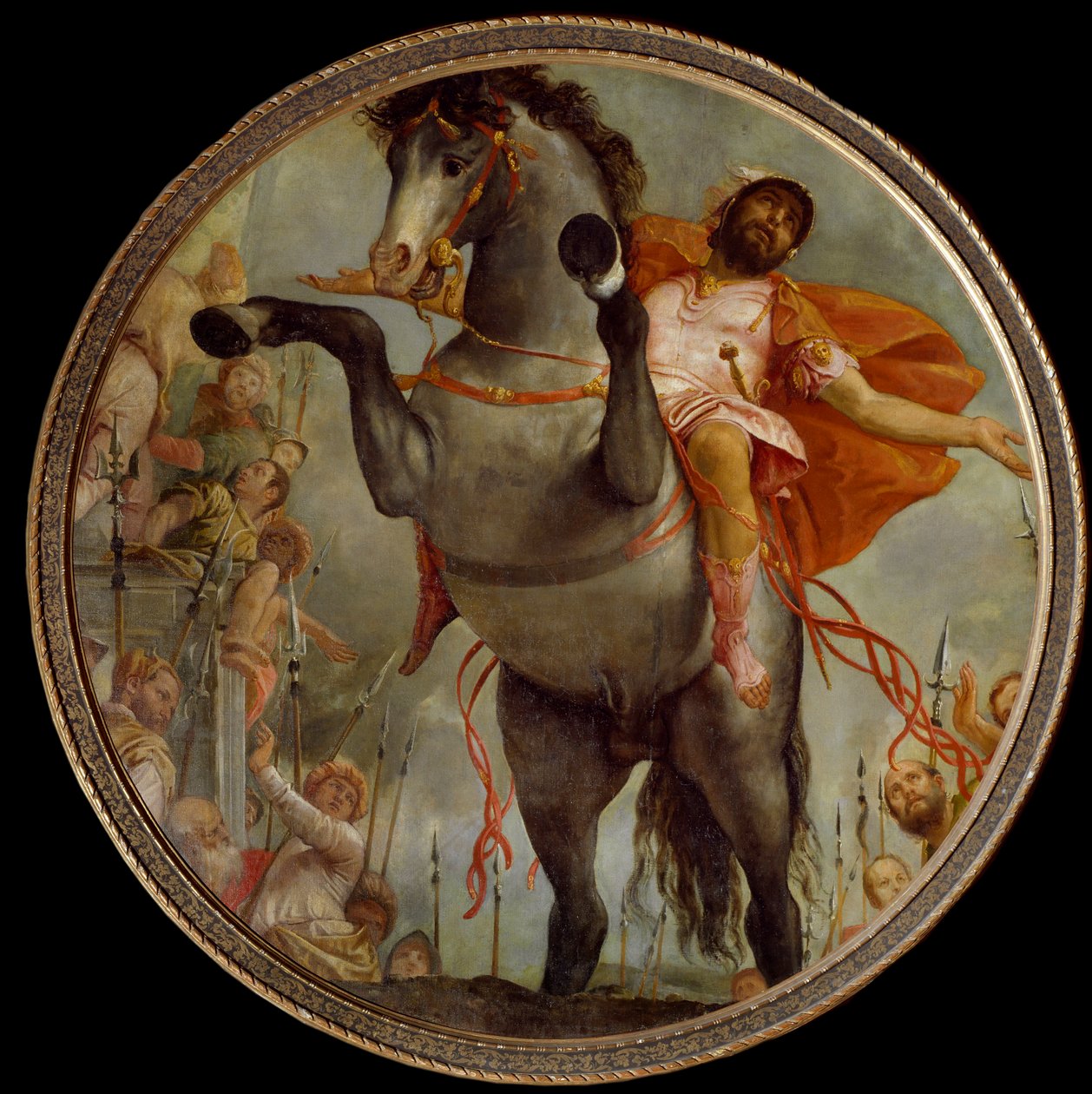 Dzielny Marek Curtius (Malarstwo autorstwa Veronese