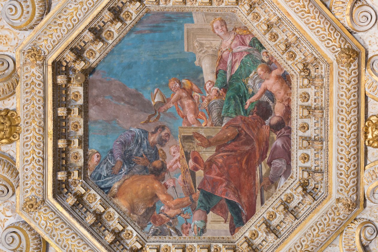 Wenecja rozdaje honory autorstwa (1528-88) Veronese